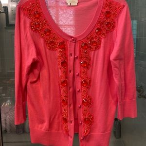 Kate Spade jeweled cardigan